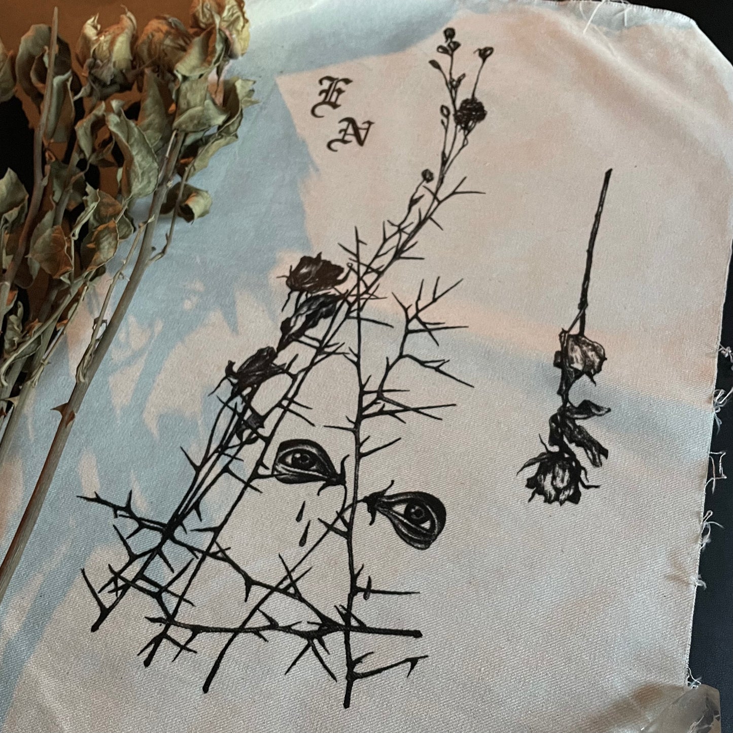 The Saint Lucy Nest, Fabric Print